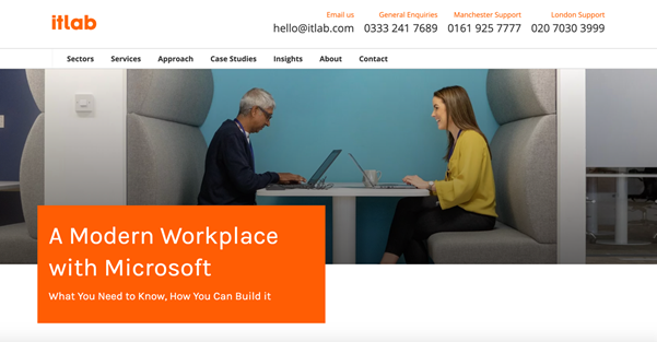 A modern workplace with Microsoft